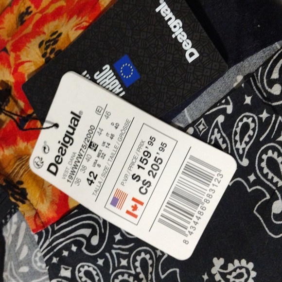 NWT🔥$160 Gorgeous🤩Designer Desigual "Day Dress" from Spain - Picture 13 of 13